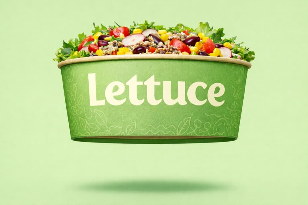 Lettuce bowl med ferske ingredienser